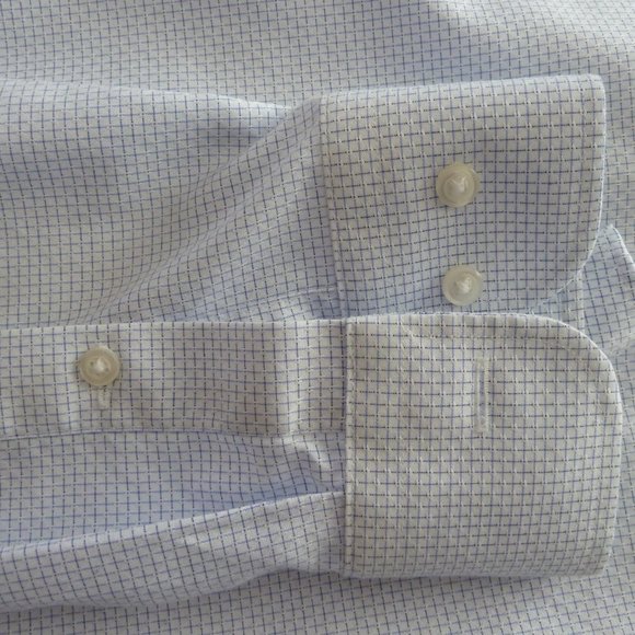 Nordstrom Trim Fit Dress Shirt As New - Picture 5 of 9